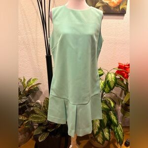 Sail to Sable Beachglass pleated mini dress size 10